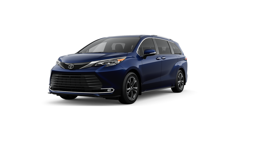Blueprint 2026 Toyota Sienna Minivan All-Wheel Drive Continuously Variable Transmission