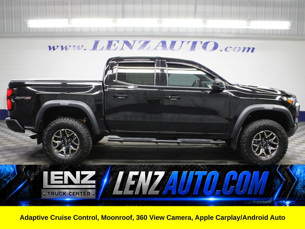 Black 2026 Chevrolet Colorado Pickup Truck Four-Wheel Drive 8-Speed Automatic