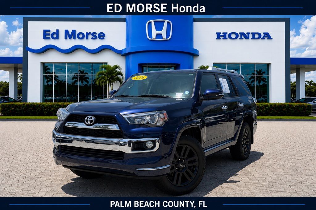 Nautical Blue 2016 Toyota 4Runner SUV / Crossover All-Wheel Drive 5-Speed Automatic Overdrive