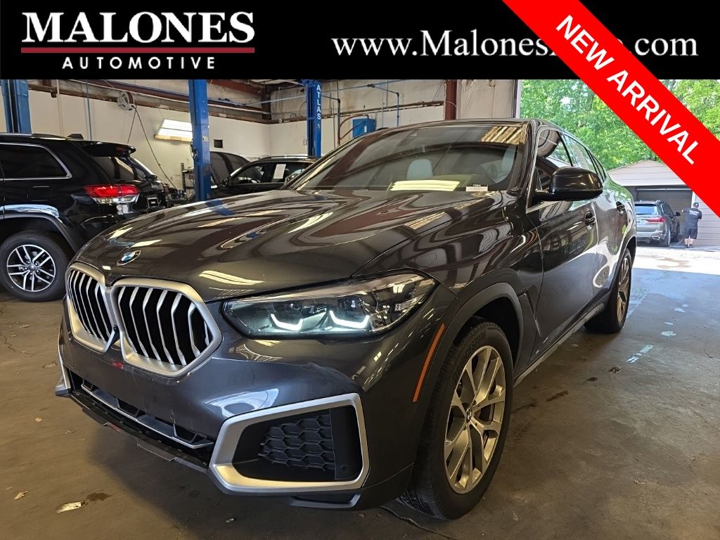 Gray (Dark Graphite Metallic) 2023 BMW X6 SUV / Crossover All-Wheel Drive 8-Speed Automatic
