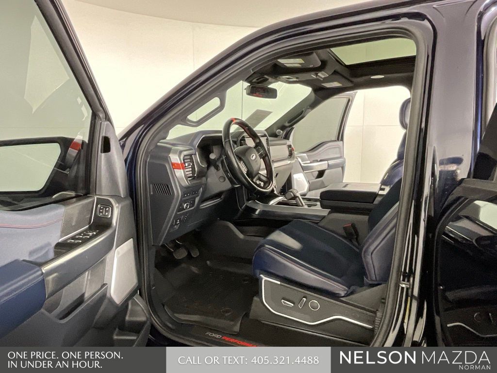 Used 2021 Blue Ford Raptor image 11