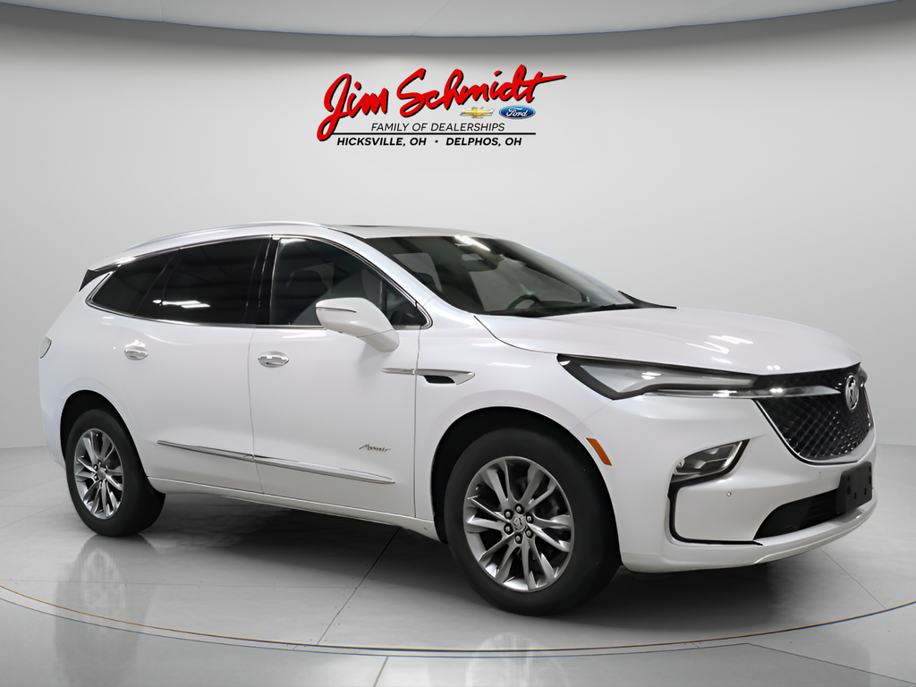 White Frost Tricoat 2023 Buick Enclave SUV / Crossover Four-Wheel Drive 9-Speed Automatic