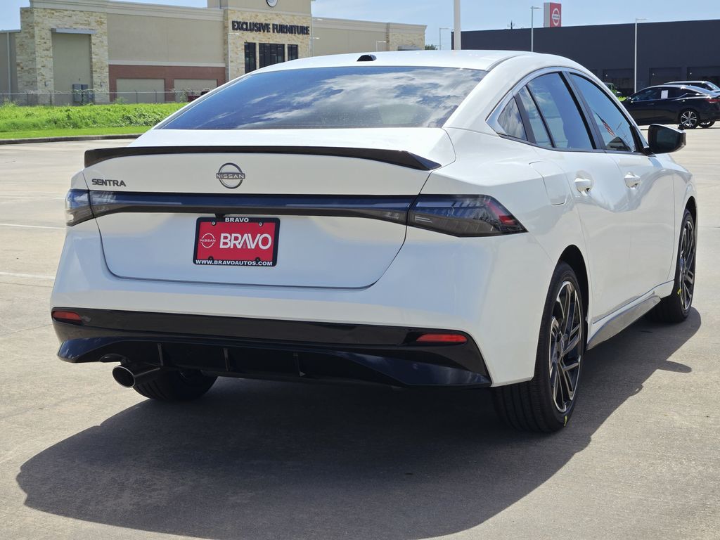 2027 Nissan Sentra SR White at Central Houston Nissan