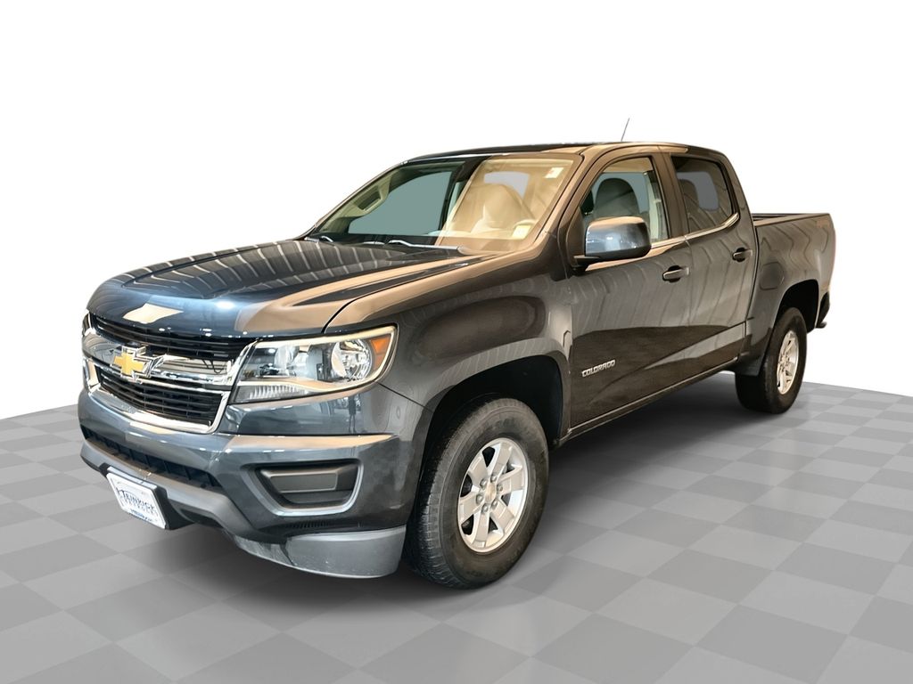 Shadow Gray Metallic 2019 Chevrolet Colorado Pickup Truck Four-Wheel Drive 8-Speed Automatic