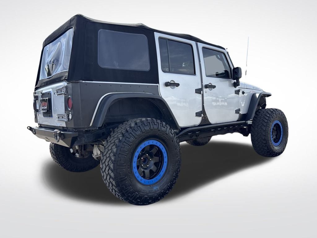 2008 Bright Silver Metallic Clearcoat Jeep Wrangler Unlimited Rubicon 4X4 SUV