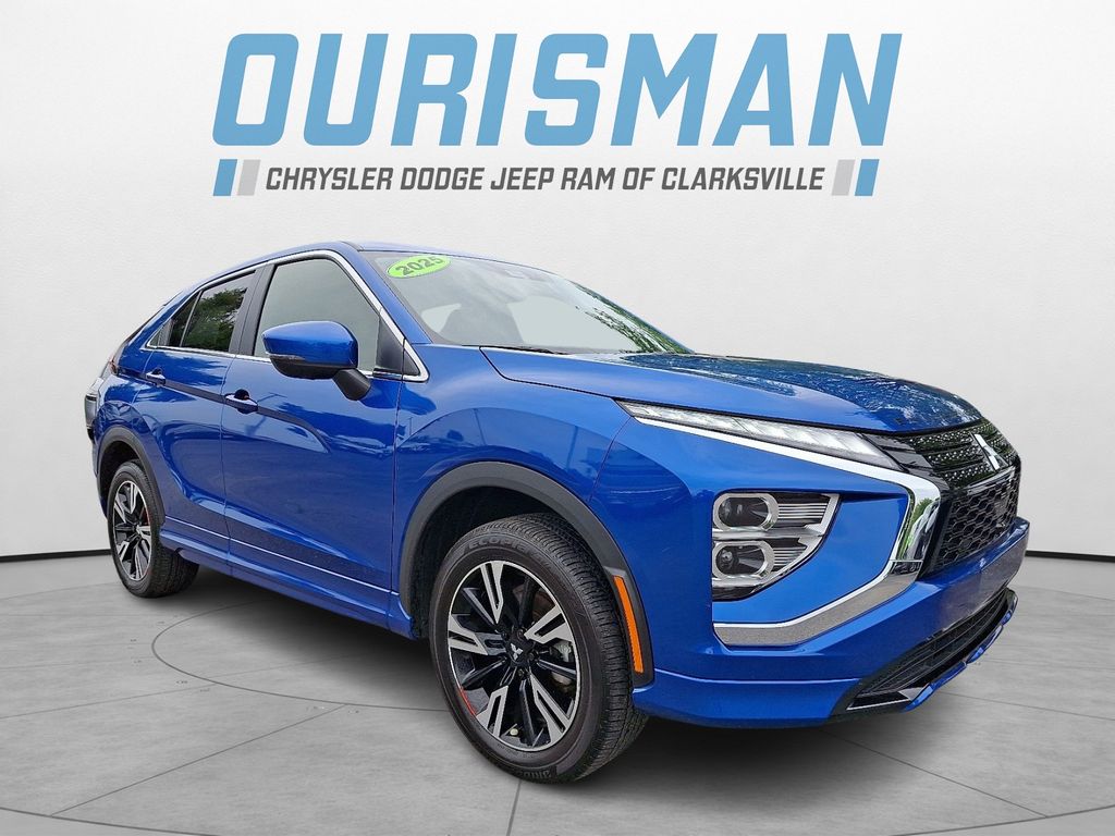 Lightning Blue Metallic 2025 Mitsubishi Eclipse Cross SUV / Crossover All-Wheel Drive Continuously Variable Transmission