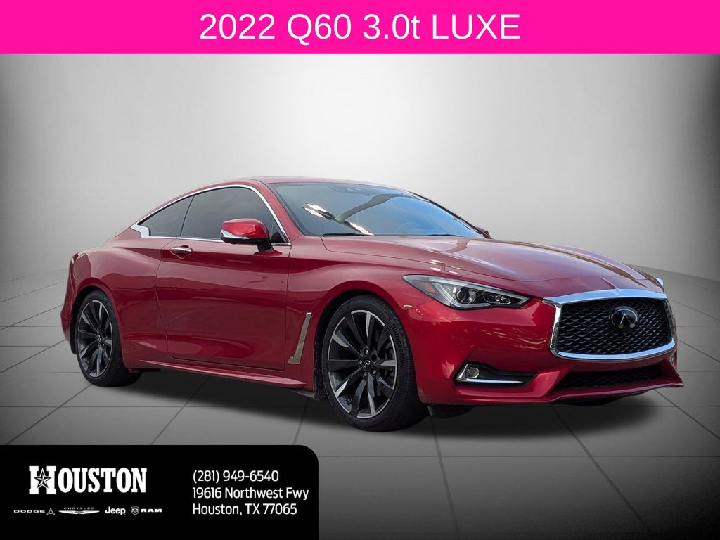 2022 INFINITI Q60 3.0T Luxe RWD