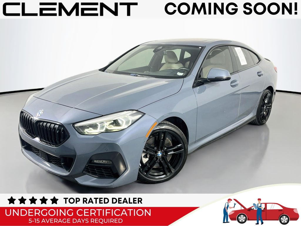 Storm Bay Metallic 2021 BMW 2 Series Sedan All-Wheel Drive 8-Speed Automatic