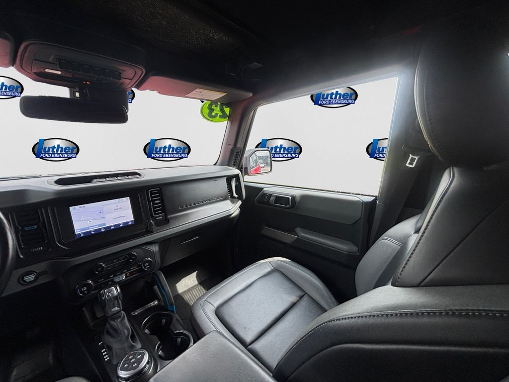 2023 Ford Bronco Black Diamond Red at Phil Fitts Ford