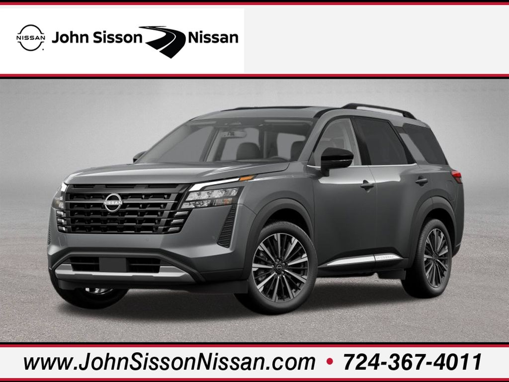 2026 Nissan Pathfinder Platinum Gray at John Sisson Motors