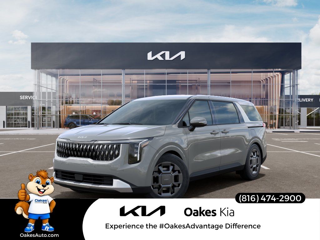 Ceramic Silver 2027 Kia Carnival Hybrid Minivan Front-Wheel Drive 6-Speed Automatic