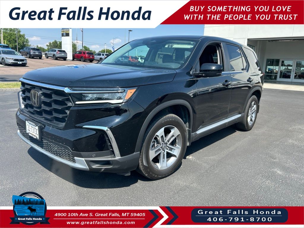 Crystal Black Pearl 2024 Honda Pilot SUV / Crossover All-Wheel Drive Automatic