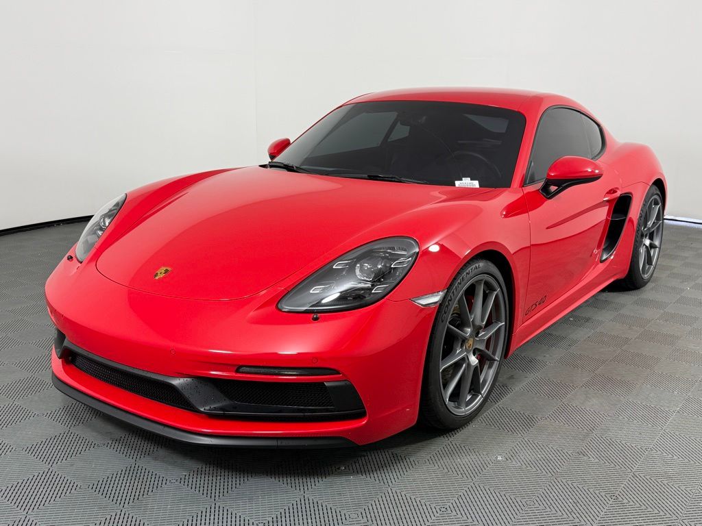Guards Red 2024 Porsche 718 Cayman GTS 4.0 RWD Coupe Rear-Wheel Drive 6-Speed Manual