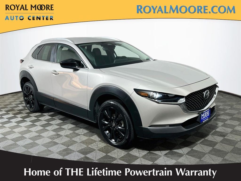 Gray (Platinum Quartz Metallic) 2024 Mazda CX-30 SUV / Crossover All-Wheel Drive 6-Speed Automatic