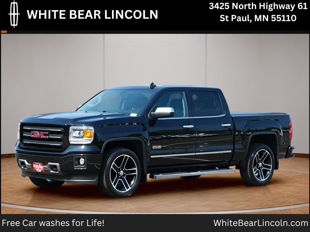 Onyx Black 2015 GMC Sierra 1500 Pickup Truck Four-Wheel Drive 6-Speed Automatic Overdrive