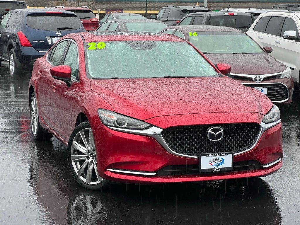 Soul Red Crystal Metallic 2020 Mazda MAZDA6 Grand Touring Reserve FWD Sedan Front-Wheel Drive 6-Speed Automatic