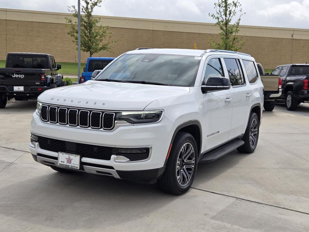 Bright White Clearcoat 2024 Jeep Wagoneer Series II 4WD SUV / Crossover Four-Wheel Drive 8-Speed Automatic