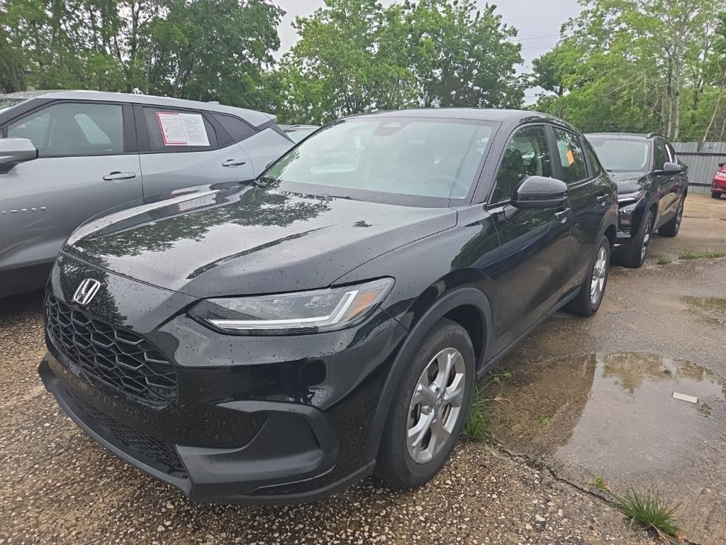 Black 2025 Honda HR-V LX FWD SUV / Crossover Front-Wheel Drive Continuously Variable Transmission