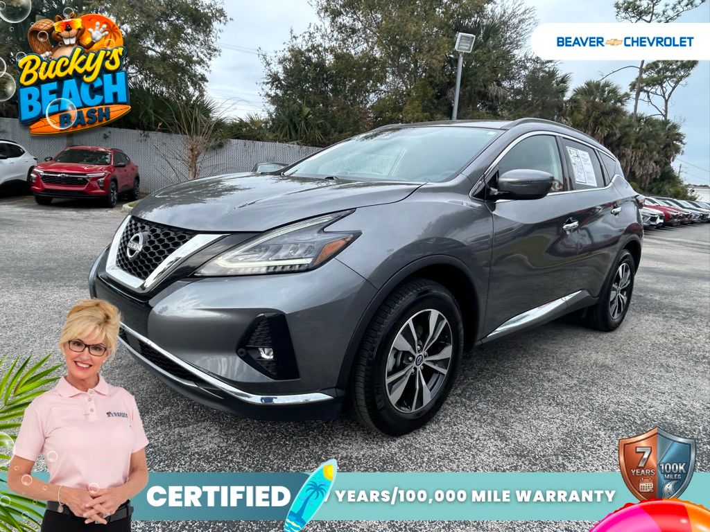 Gray (Gun Metallic) 2024 Nissan Murano SV FWD SUV / Crossover Front-Wheel Drive Continuously Variable Transmission