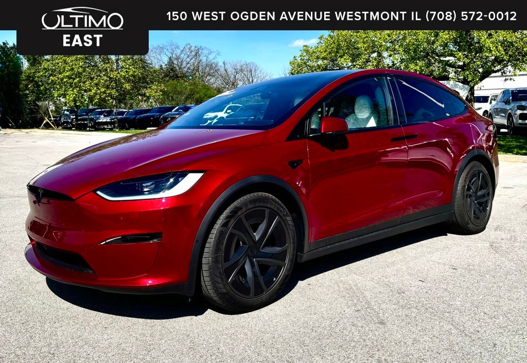 Ultra Red 2026 Tesla Model X AWD SUV / Crossover All-Wheel Drive 1-Speed Automatic