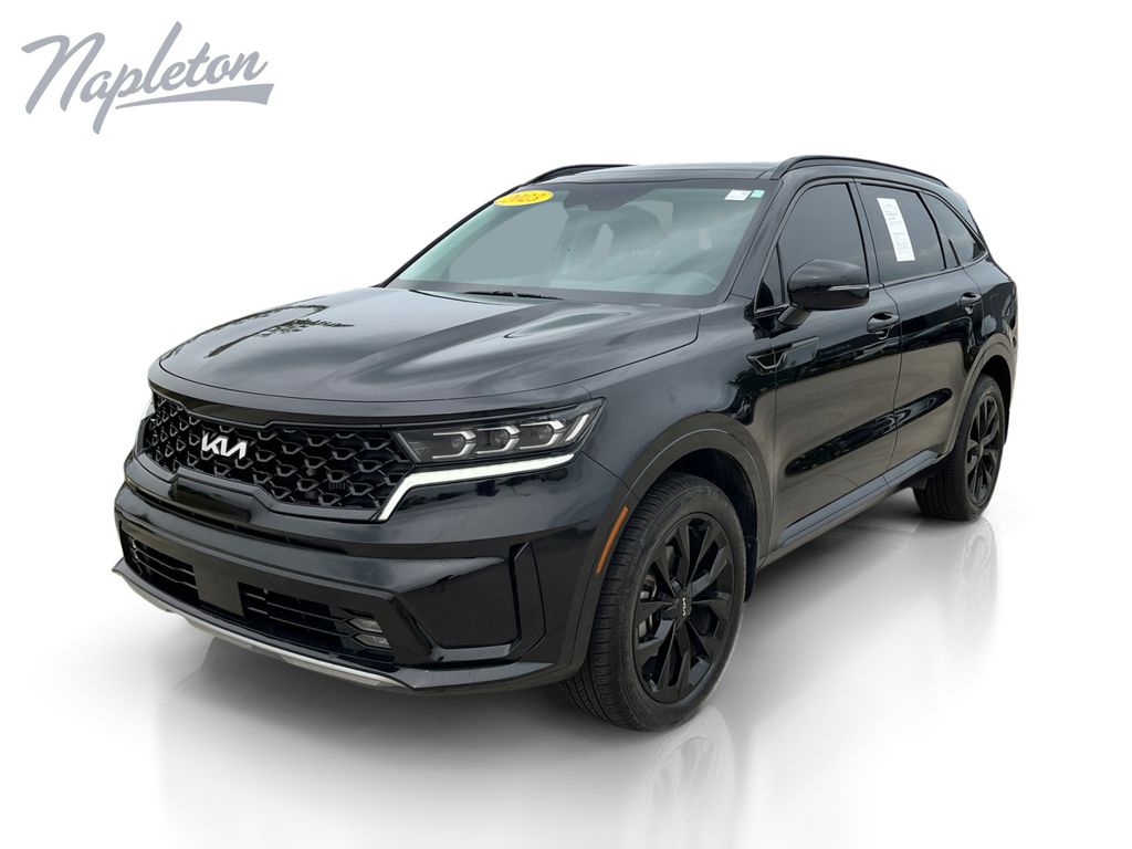 Ebony Black 2023 Kia Sorento SUV / Crossover All-Wheel Drive 8-Speed Dual Clutch