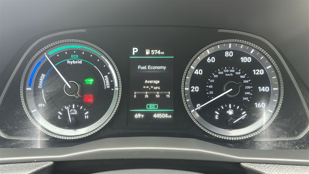 2023 Hyundai Sonata Hybrid Blue - 1