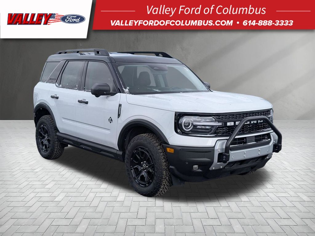 Oxford White 2025 Ford Bronco Sport SUV / Crossover All-Wheel Drive 8-Speed Automatic