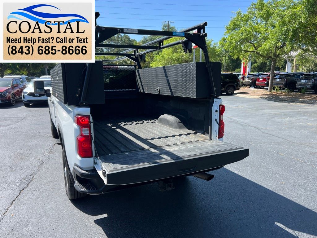 2022 Chevrolet Silverado 2500HD Work Truck White at Coastal Chevrolet Cadillac