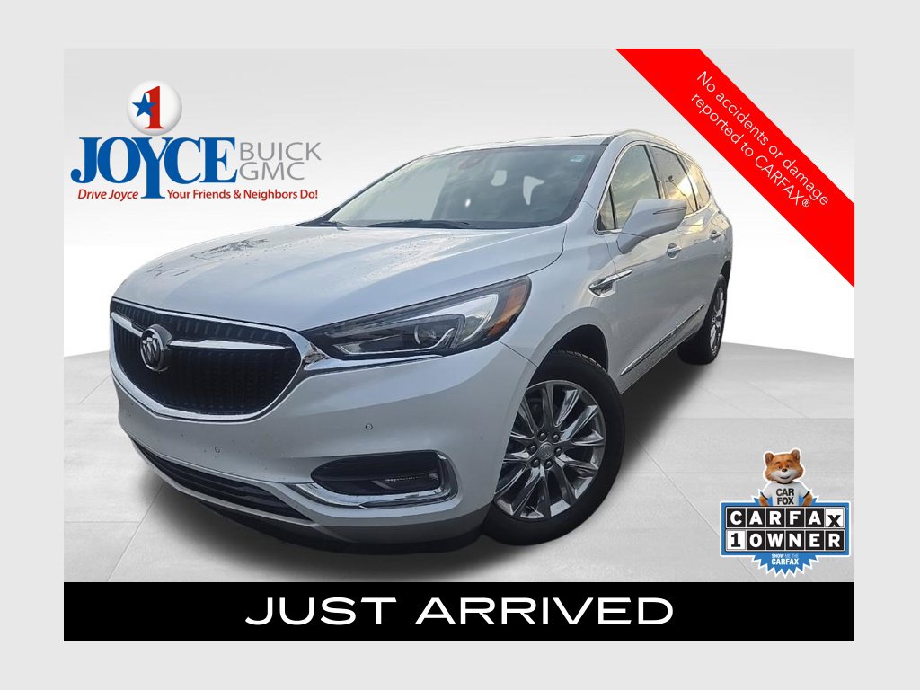 White Frost Tricoat 2020 Buick Enclave SUV / Crossover Four-Wheel Drive 9-Speed Automatic