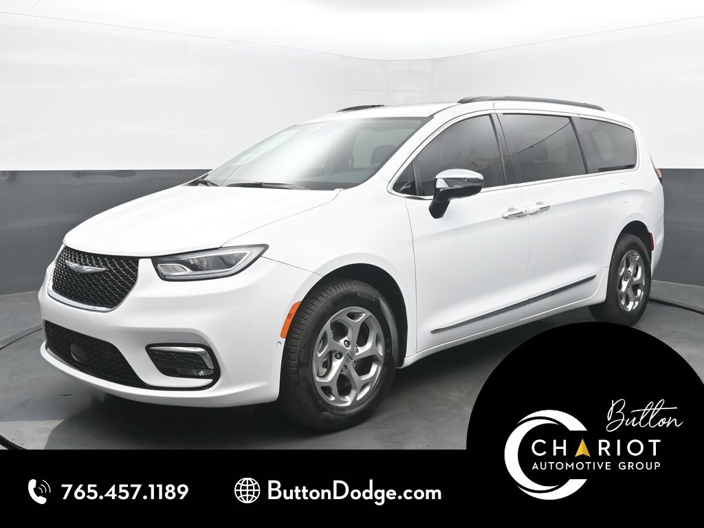 Bright White Clearcoat 2023 Chrysler Pacifica Minivan All-Wheel Drive 9-Speed Automatic