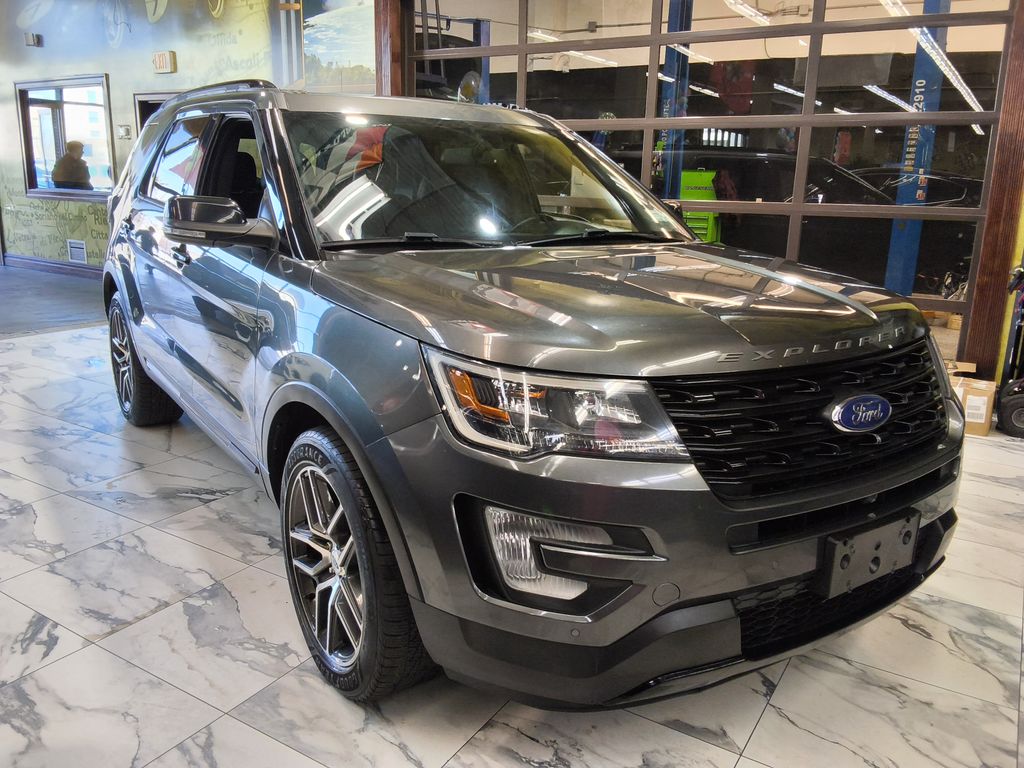 Gray (Magnetic) 2017 Ford Explorer Sport AWD SUV / Crossover All-Wheel Drive 6-Speed Automatic