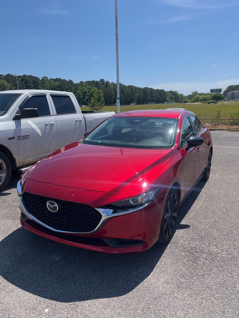 Soul Red Crystal Metallic 2024 Mazda MAZDA3 2.5 S Select Sport FWD Sedan Front-Wheel Drive 6-Speed Automatic