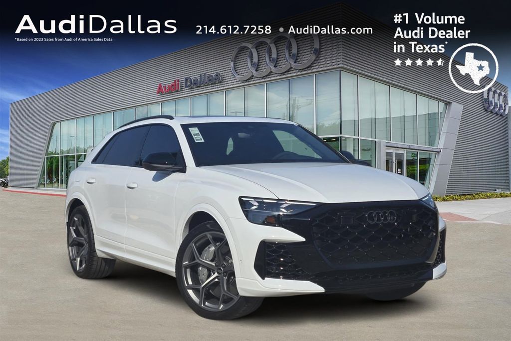 new 2025 Audi RS Q8 performance car, priced at $149,550