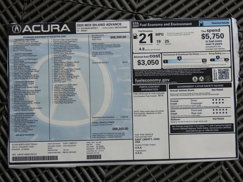 2025 Acura MDX Advance 9