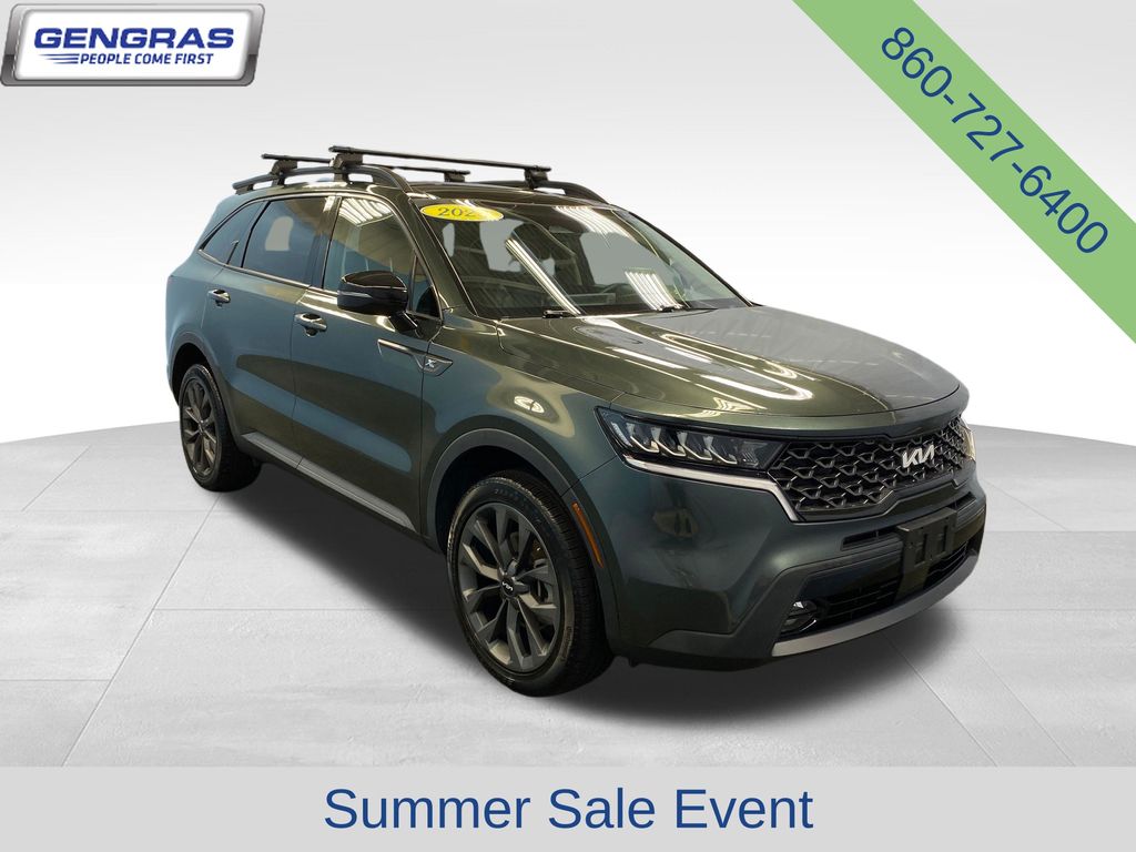 Aruba Green 2023 Kia Sorento SUV / Crossover All-Wheel Drive 8-Speed Dual Clutch