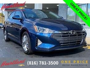 Lakeside Blue 2020 Hyundai Elantra Value Edition FWD Sedan Front-Wheel Drive Continuously Variable Transmission