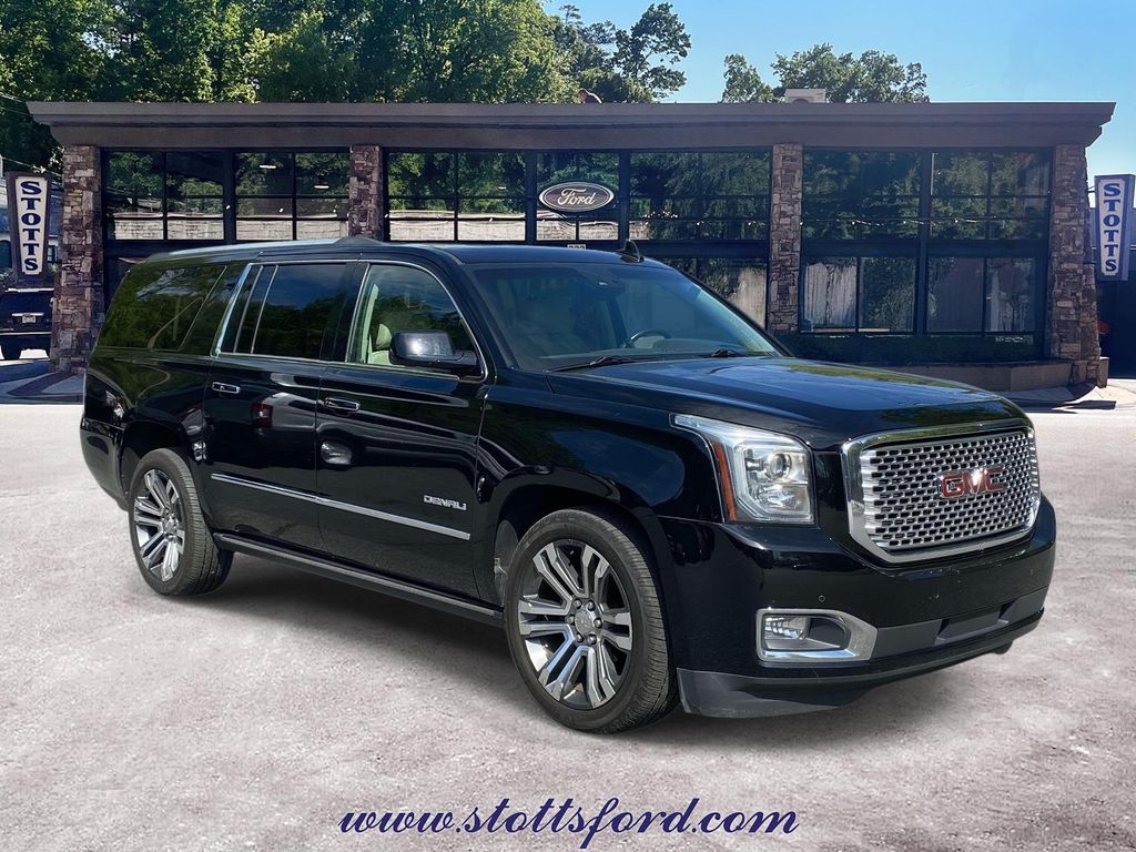 Onyx Black 2017 GMC Yukon XL Denali 4WD SUV / Crossover Four-Wheel Drive 8-Speed Automatic Overdrive