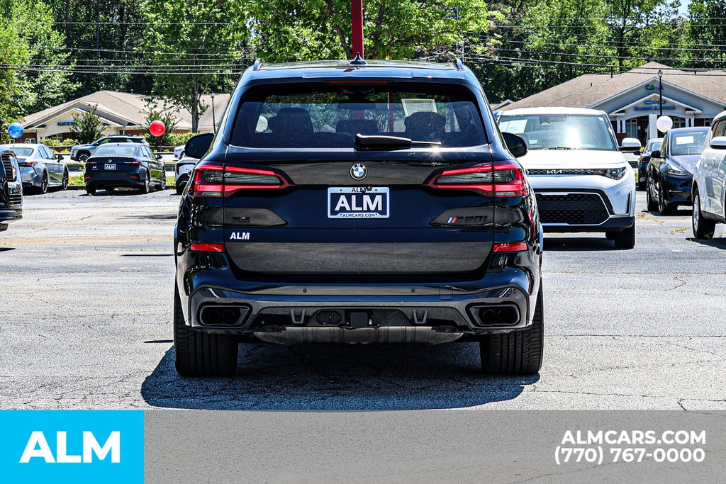 Used 2020 Black BMW M50i image 12