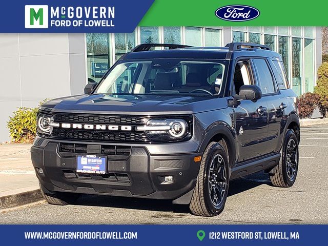 Gray Metallic 2025 Ford Bronco Sport Outer Banks AWD SUV / Crossover All-Wheel Drive 8-Speed Automatic