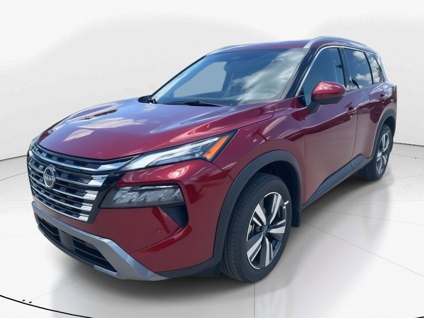 2025 Scarlet Ember Tintcoat Nissan Rogue SL AWD SUV