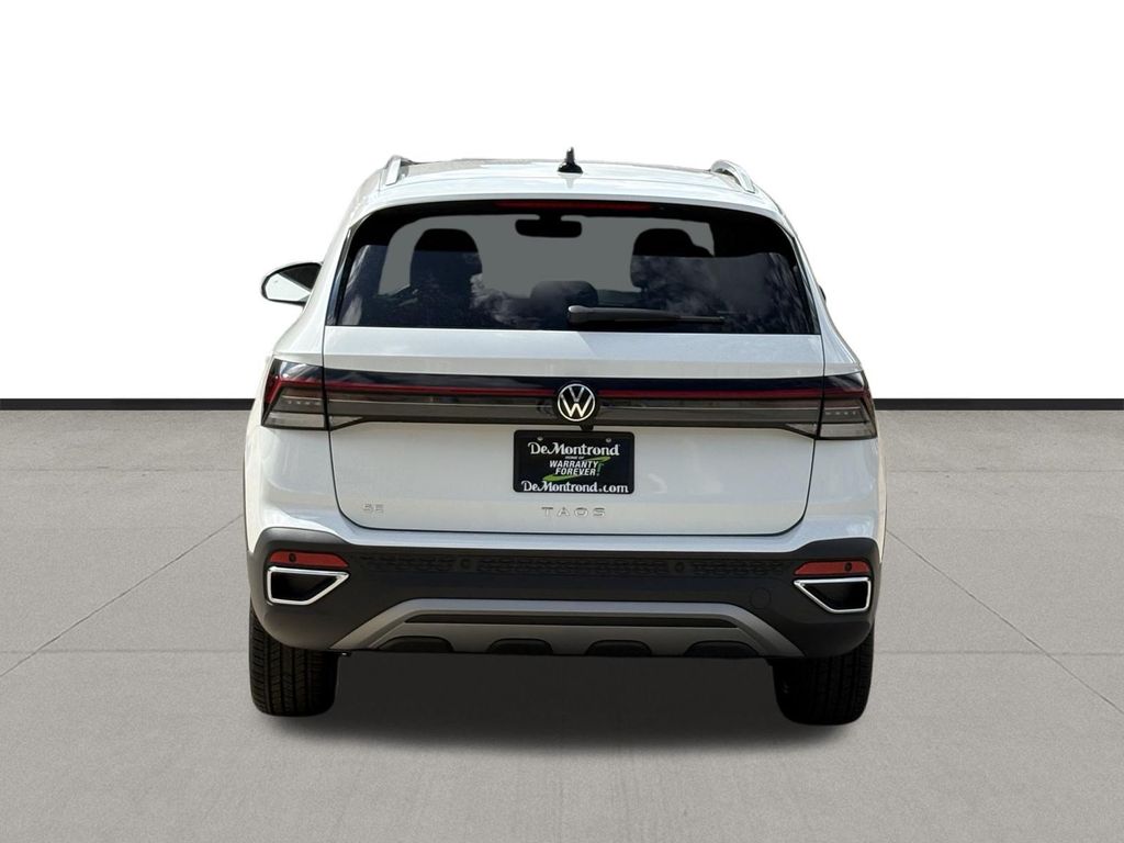 2026 Volkswagen Taos 1.5T SE White at DeMontrond Automotive Group