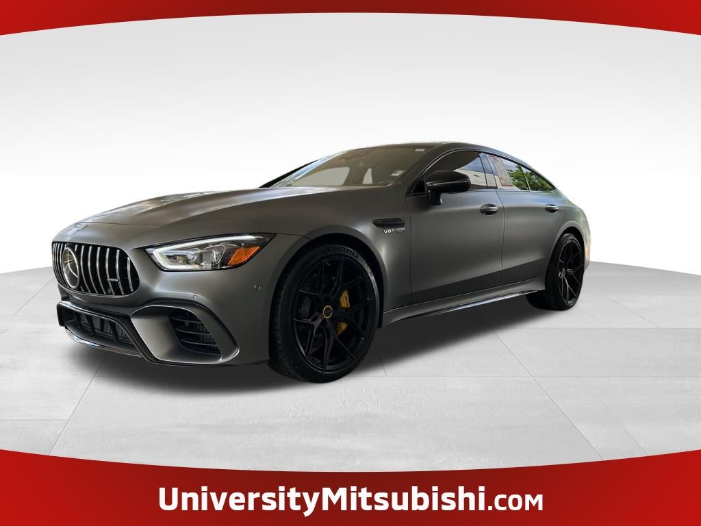 Gray 2021 Mercedes-Benz AMG GT 63 S 4-Door Coupe AWD Coupe All-Wheel Drive 9-Speed Automatic