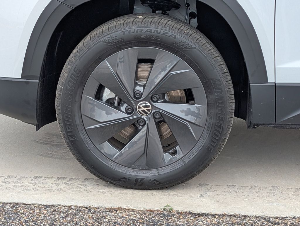 2026 Volkswagen Taos 1.5T S White at Texan Dodge Chrysler Jeep Ram