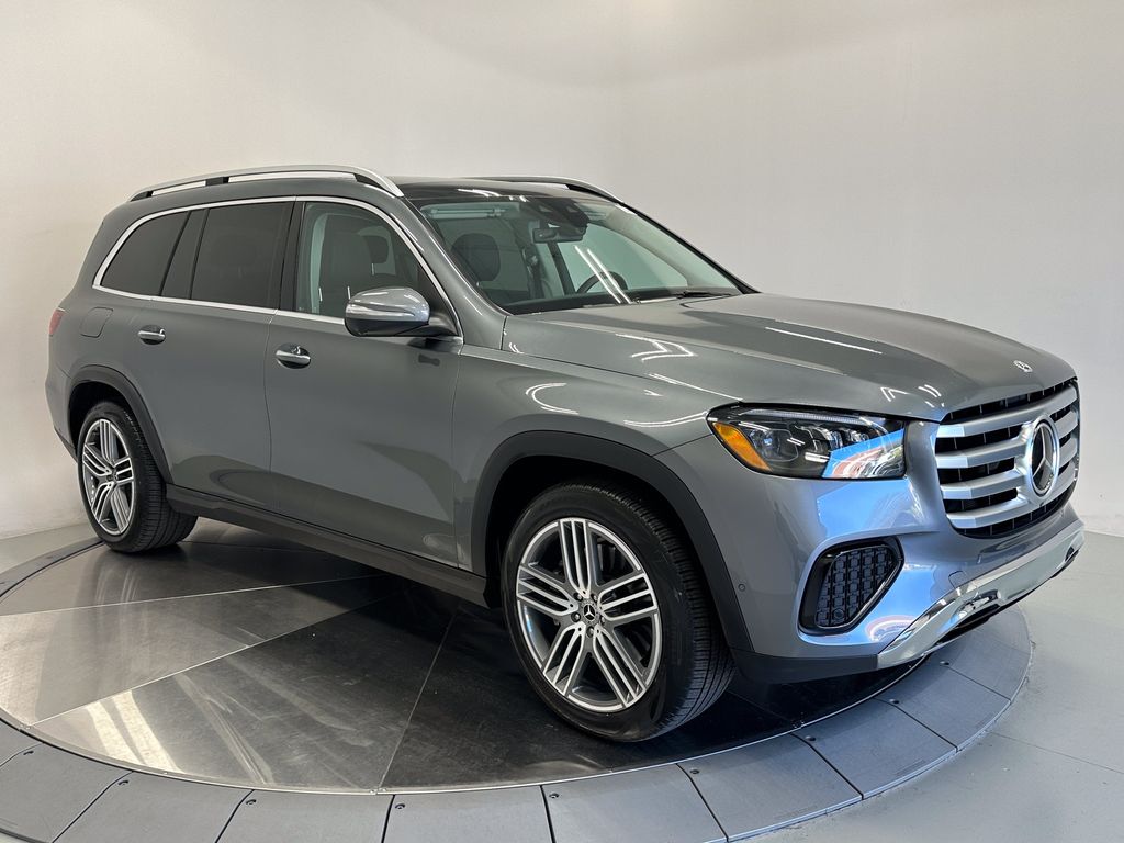 Gray 2024 Mercedes-Benz GLS 450 4MATIC SUV / Crossover All-Wheel Drive 9-Speed Automatic