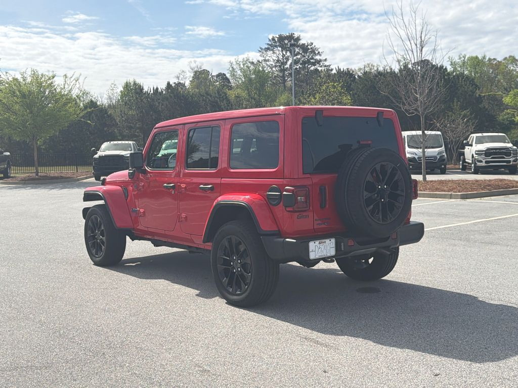 Used 2025 Red Jeep Sahara 4xe image 5