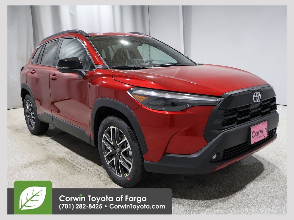 Red Crystal 2026 Toyota Corolla Cross SUV / Crossover All-Wheel Drive Continuously Variable Transmission