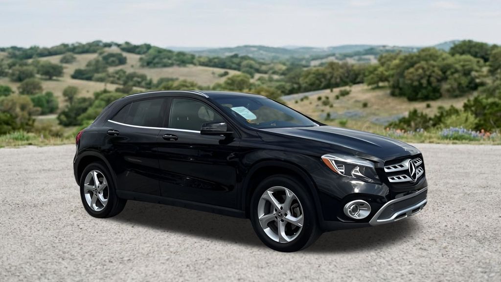 Black 2018 Mercedes-Benz GLA 250 FWD SUV / Crossover Front-Wheel Drive 7-Speed Automatic