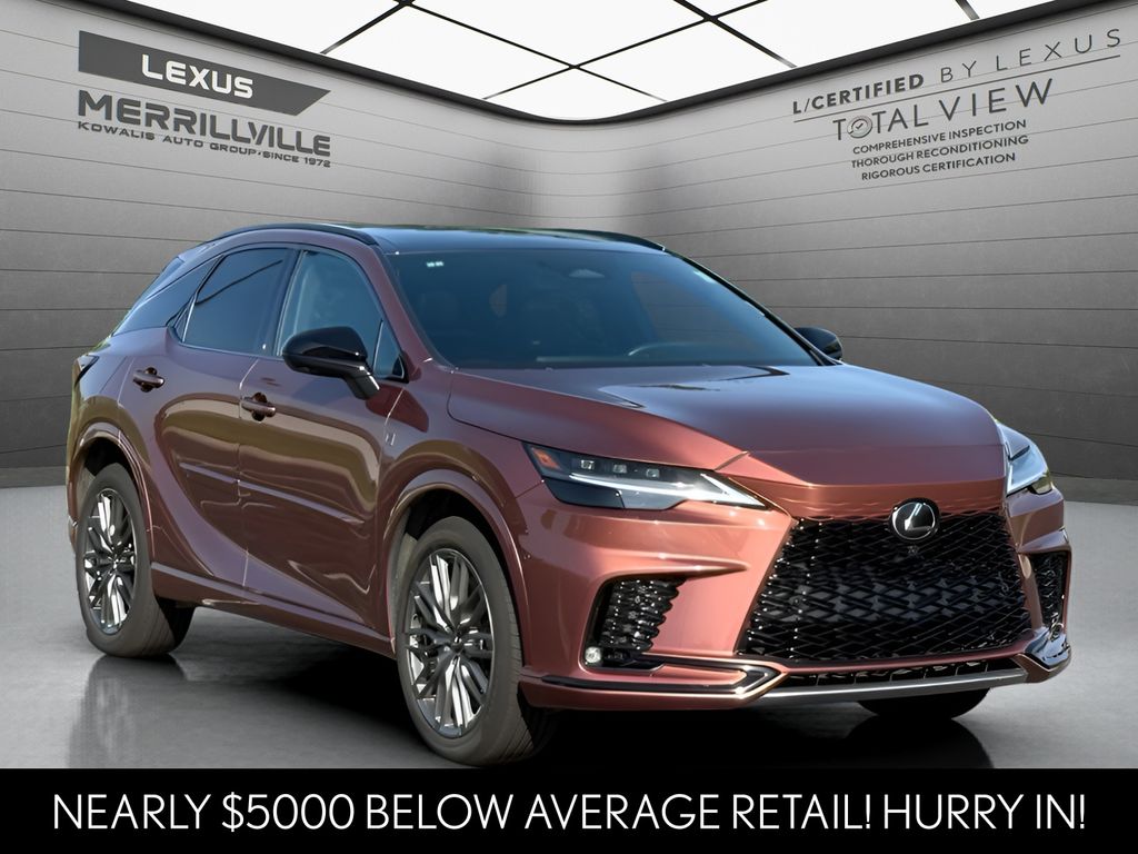 Red (Copper Crest) 2023 Lexus RX Hybrid SUV / Crossover  6-Speed Automatic