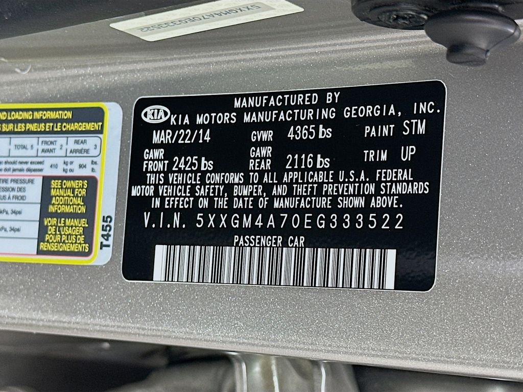 2014 Kia Optima LX 30
