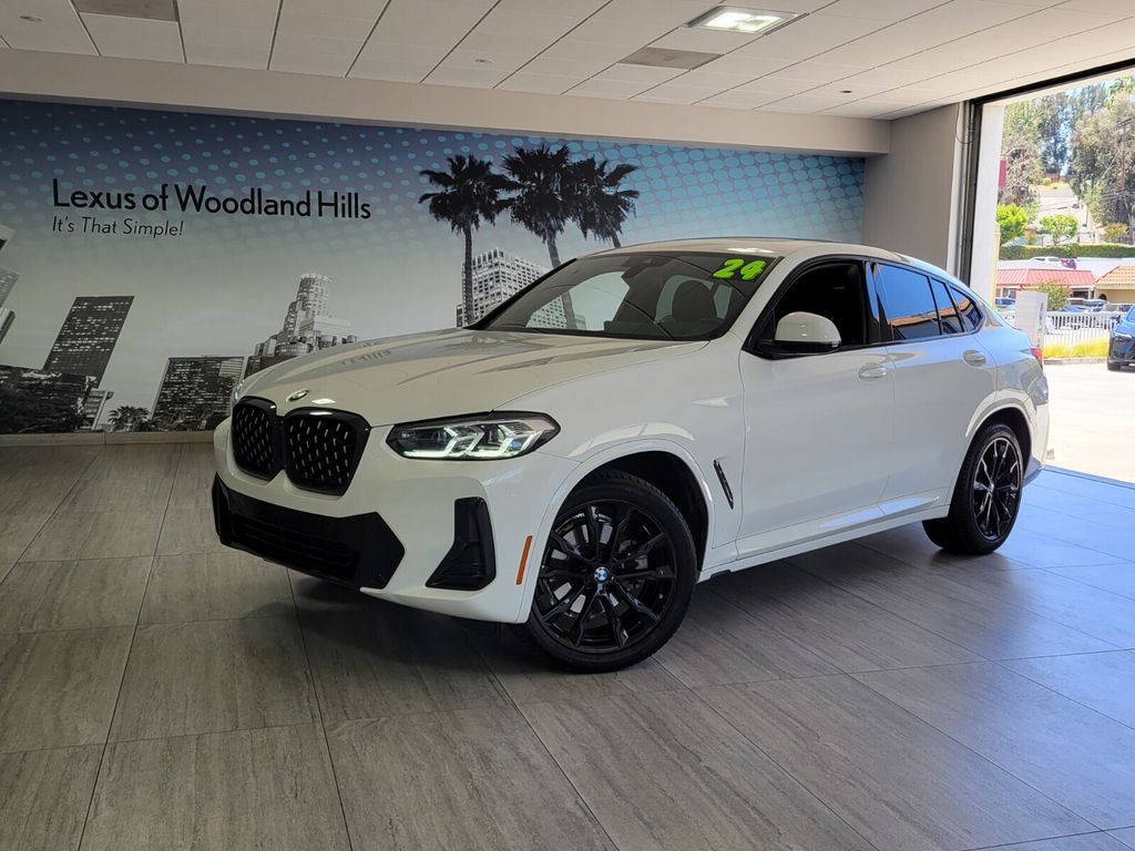 Alpine White 2024 BMW X4 SUV / Crossover All-Wheel Drive 8-Speed Automatic